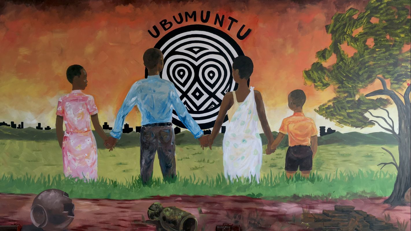 „Ubumuntu“ meint Menschlichkeit - Gerechtigkeit - Frieden
