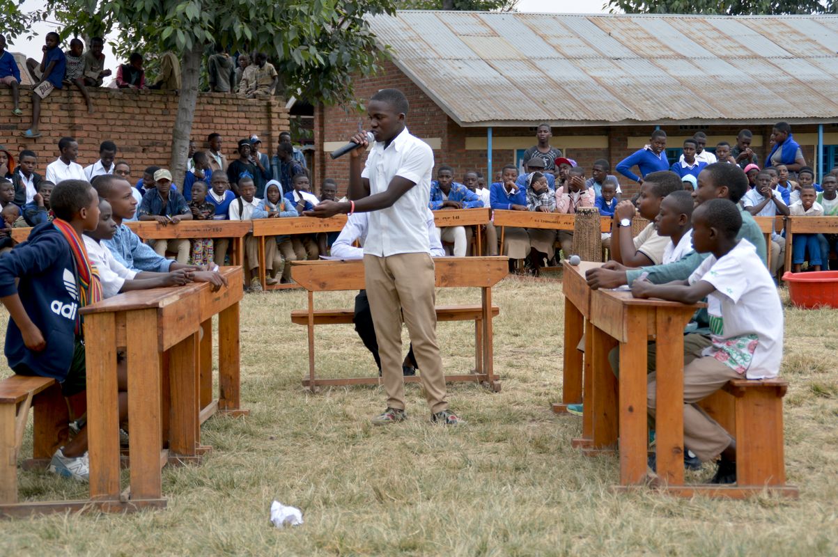 Schule in Ruanda