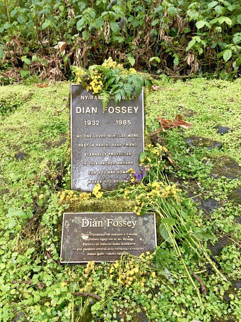 Grabstätte von Dian Fossey