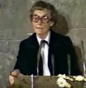 Astrid Lindgren in der Paulskirche 1978